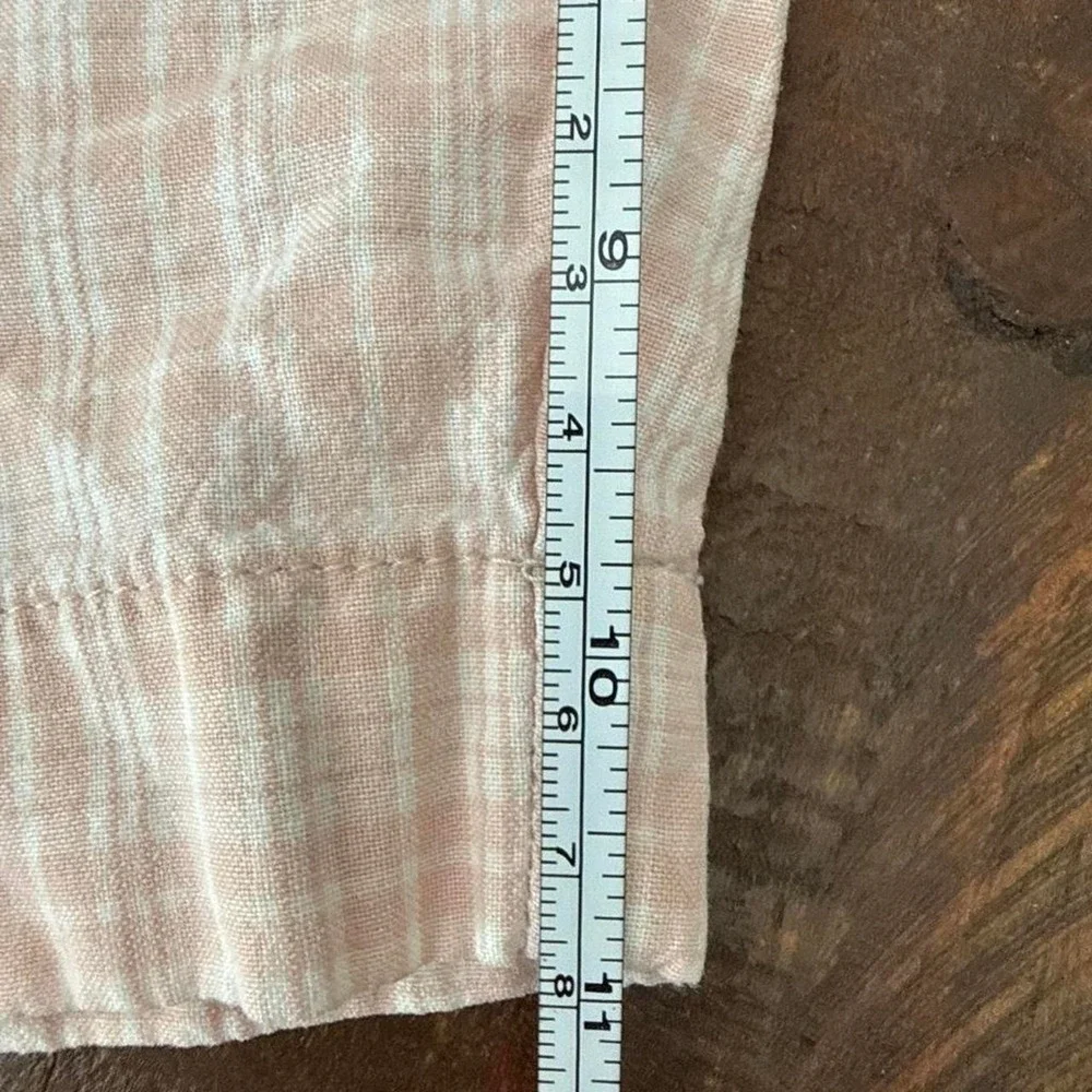 J Crew Pink Check Sz 36 Shorts